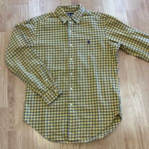 Polo Ralph Lauren Flannel Plaid Shirt Classic Fit Sz S